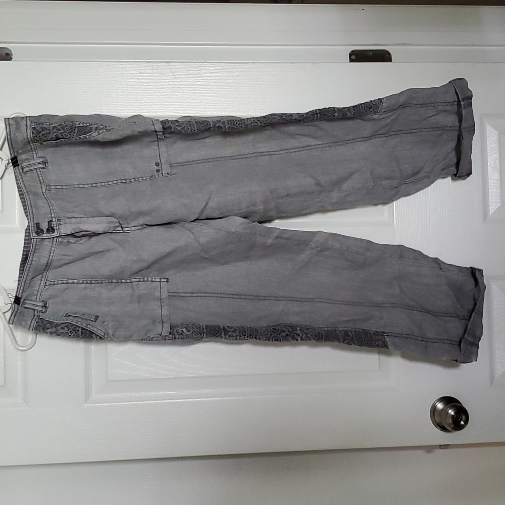 Anthropologie Hei Hei Linen Capri